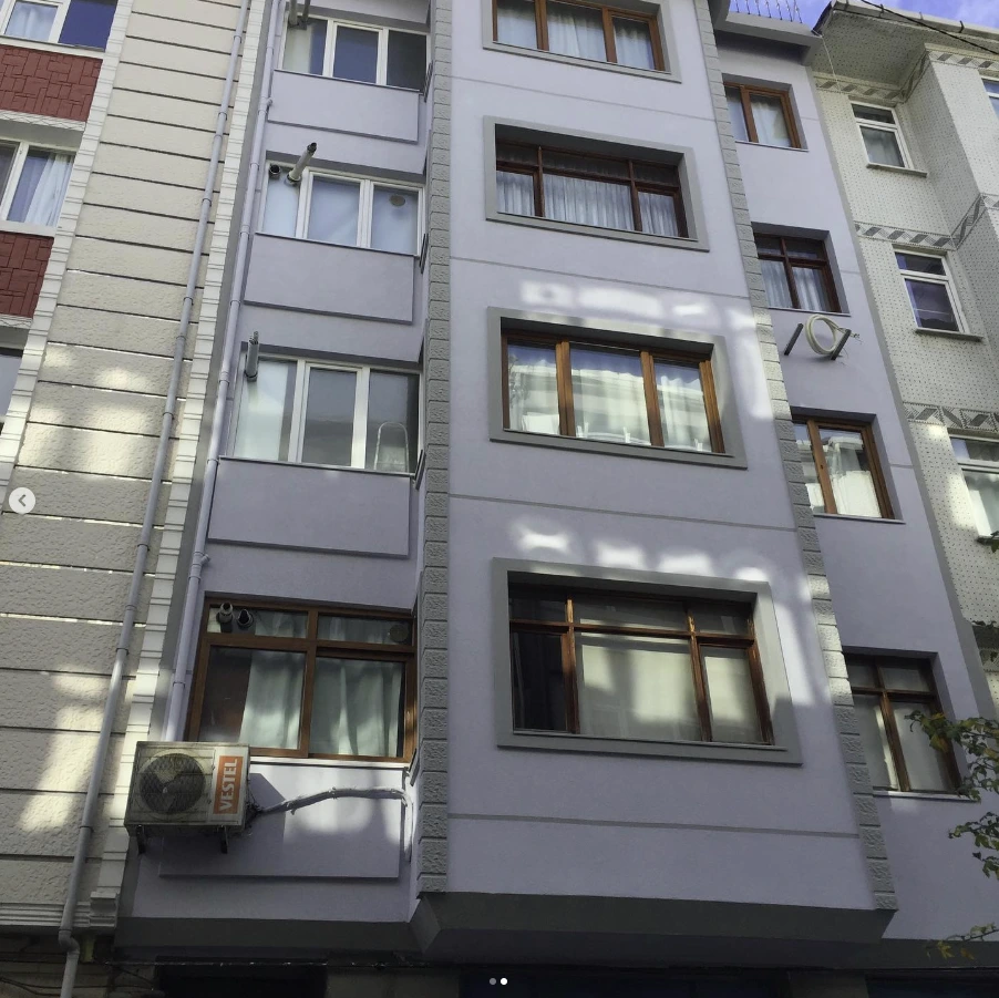 Apartman dış cephe yenileme uygulaması